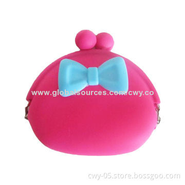 New Arrival Silicone Coin Purse, Nontoxic and Odorless